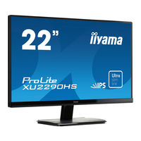iiyama ProLite XU2290HS Bedienungsanleitung