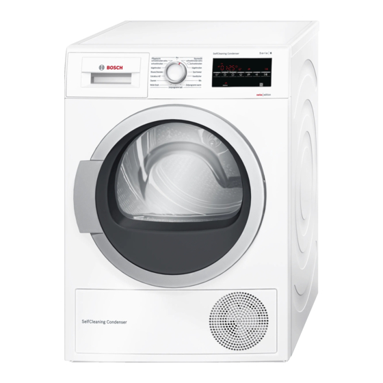 Bosch 6 Serie Gebrauchs- Und Aufstellanleitung