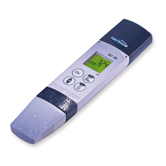 Aqualytic SD 50 Anleitung