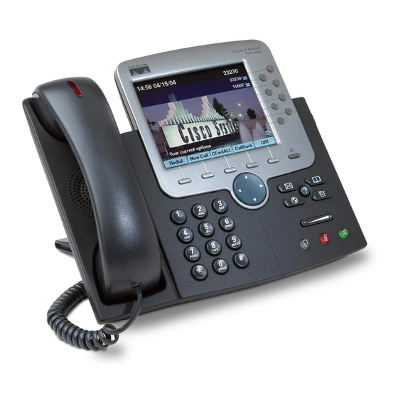 Cisco 7970 Bedienungsanleitung