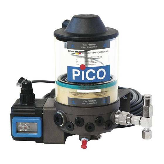 BEKA -MAX PICO-troniX1 Original - Betriebs- Und Montageanleitung