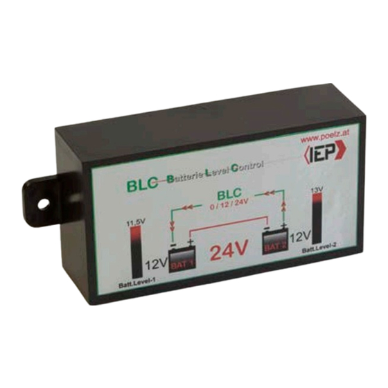 IEP BLC-Box Bedienungsanleitung