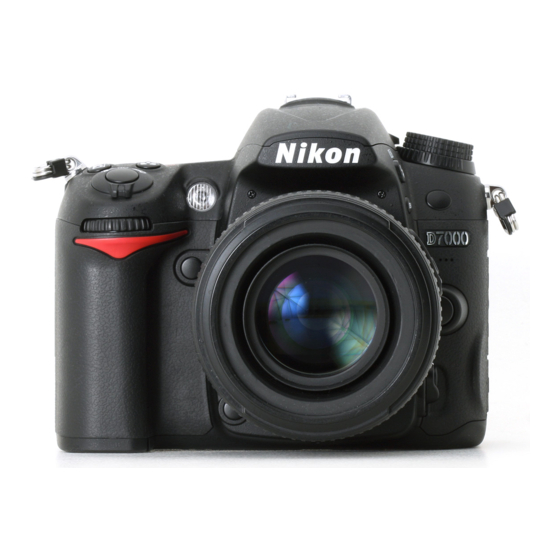 Nikon D7000 Handbuch