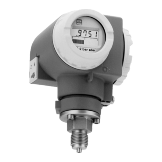 Endress+Hauser cerabar S PMC 731 Technische Information
