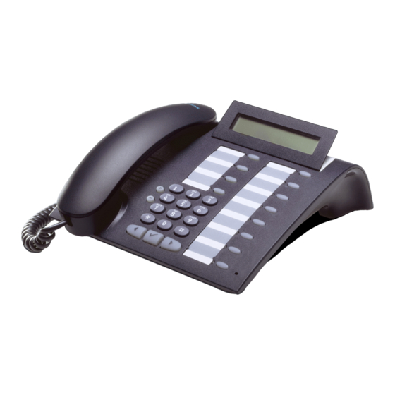 Siemens optiPoint 400 economy Bedienungsanleitung