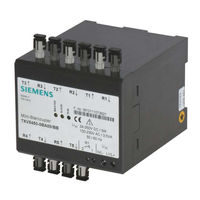 Siemens 7XV5450-0xA00 Betriebsanleitung