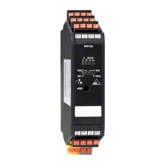 bihl+Wiedemann BWU1364 Montageanweisung