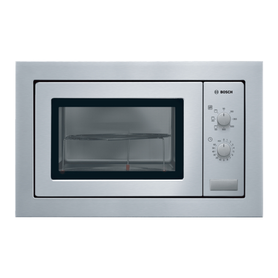 Bosch HMT82G650 Gebrauchsanleitung