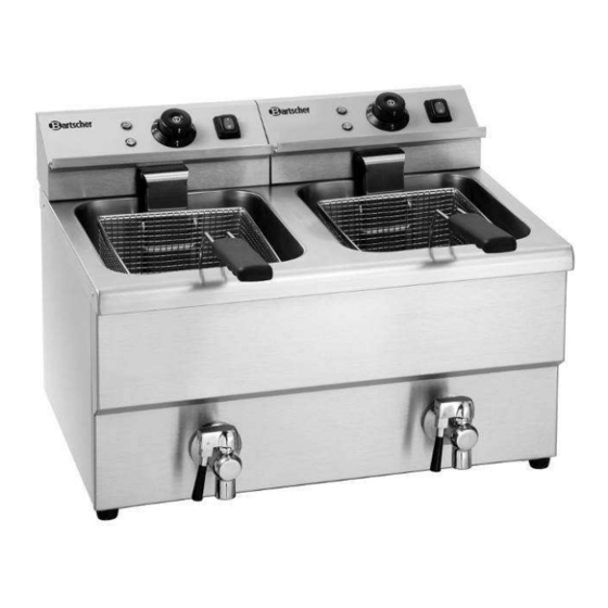 Bartscher IMBISS A150107 Bedienungsanleitung