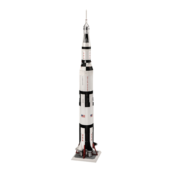 REVELL level 5 APOLLO 11 SATURN V ROCKET Bedienungsanleitung