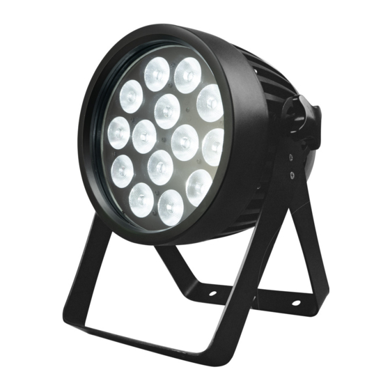 EuroLite LED IP PAR 14x8W QCL Bedienungsanleitung