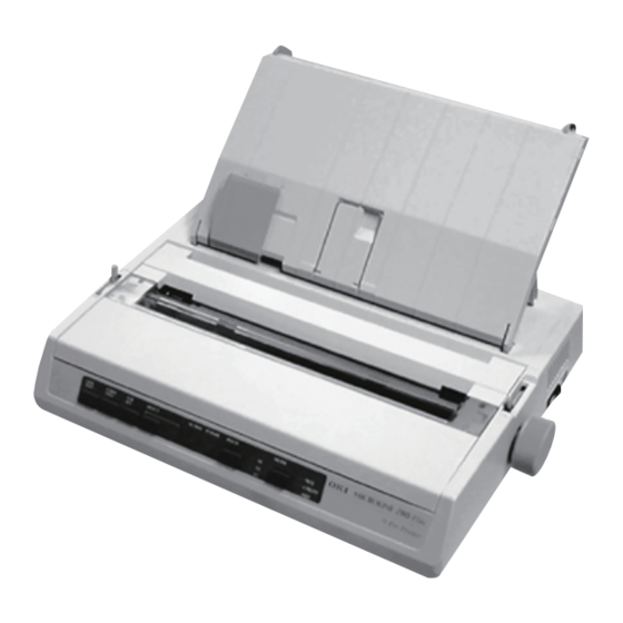 Oki ML280eco Benutzerhandbuch