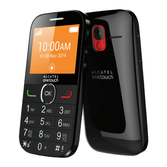 Alcatel OneTouch2004C Schnellstartanleitung