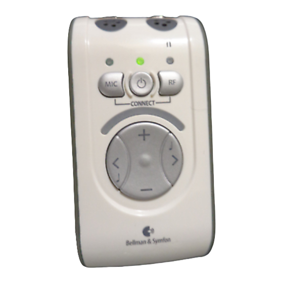 Bellman & Symfon AudioDomino Classic BE2250 Bedienungsanleitung