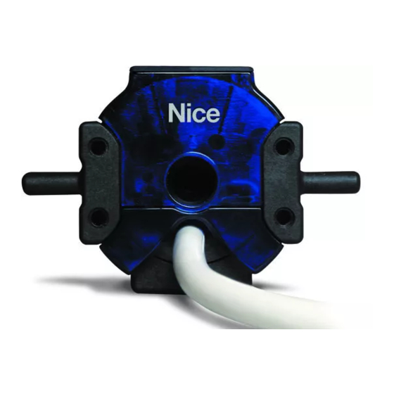 Nice Neomat T series Installierungs-Und Gebrauchsanleitungen Und Hinweise