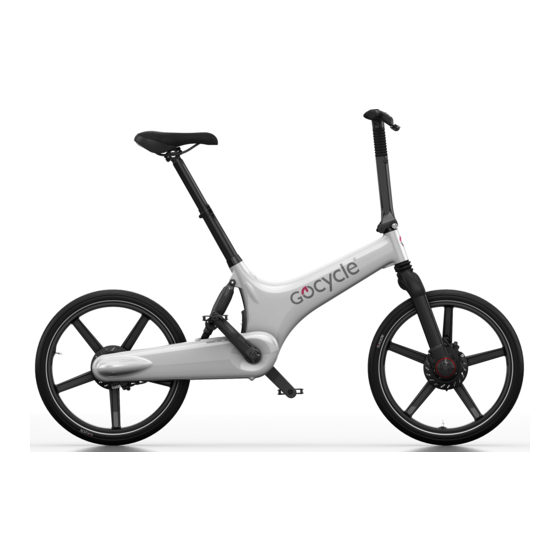 Gocycle G3 Benutzerhandbuch