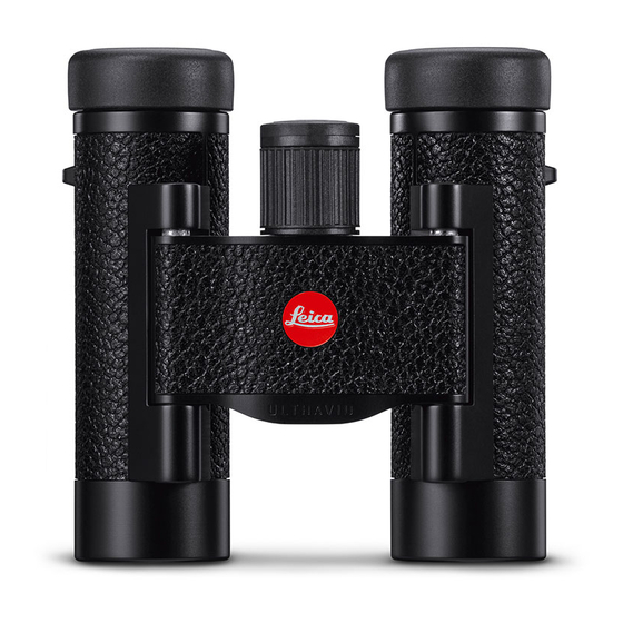 Leica ULTRAVID 8 x 20 BR Anleitung
