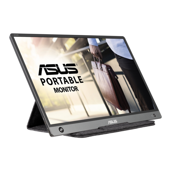 Asus ZenScreen MB16AH Bedienungsanleitung