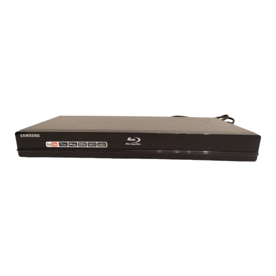 Samsung BD-P1595 Benutzerhandbuch