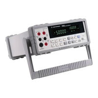 Agilent Technologies U3401A 4 1/2 Benutzer- Und Servicehandbuch