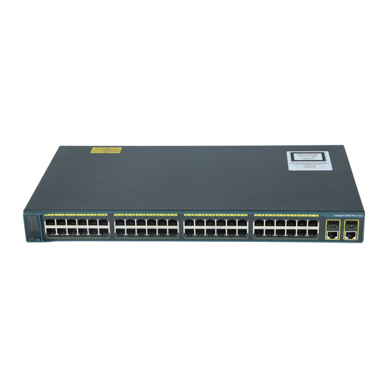 Cisco Systems Catalyst 2960 Erste Schritte