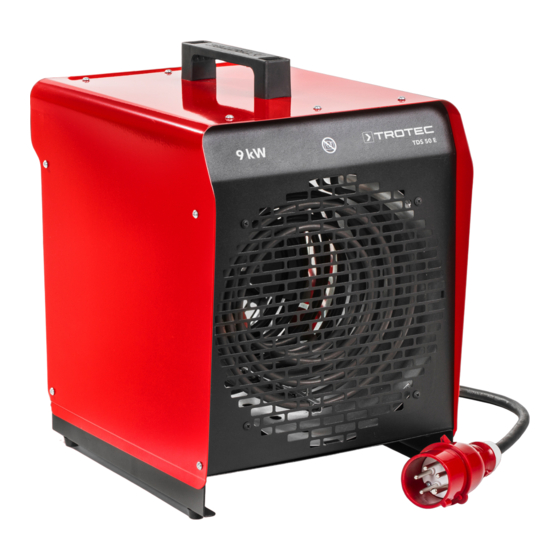 Trotec TDS 19 E Bedienungsanleitung