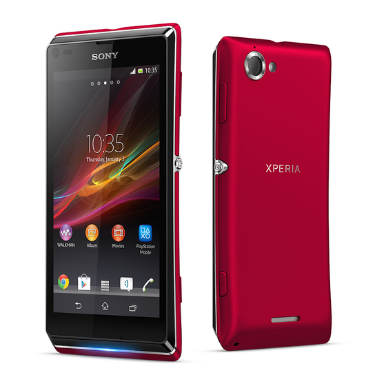 Sony Xperia L Bedienungsanleitung