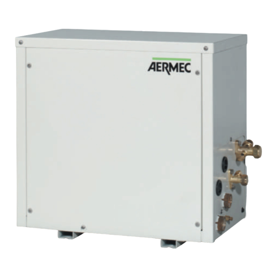AERMEC CWX R407C Installationsanleitung