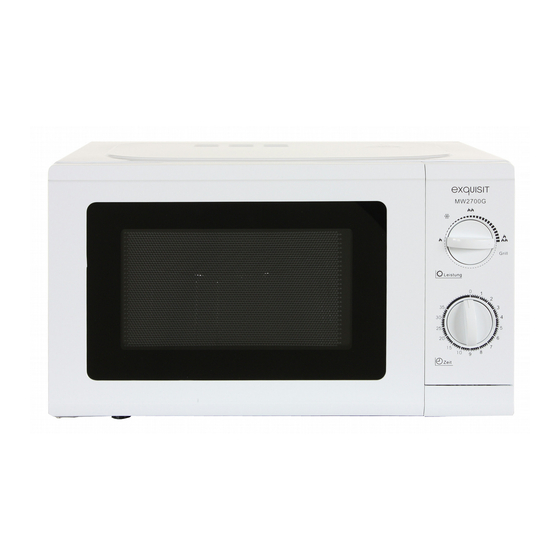 exquisit MW2700G Bedienungsanleitung