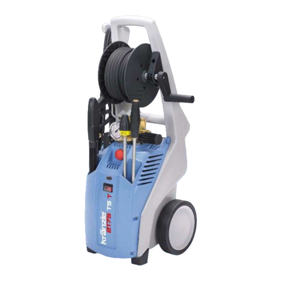 Kranzle TS series Bedienungsanleitung