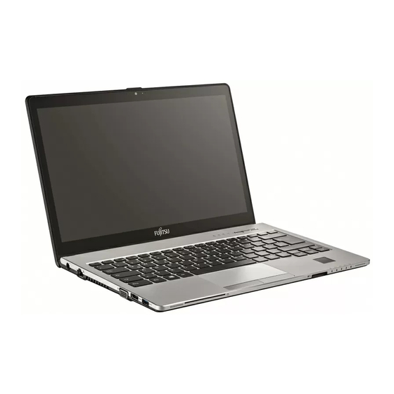 Fujitsu lifebook S935 Kurzanleitung