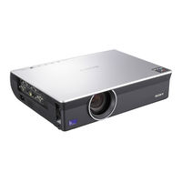Sony VPL-CX120/CX125 Sicherheitsbestimmungen