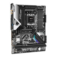 ASROCK X670E Pro RS Benutzerhandbuch
