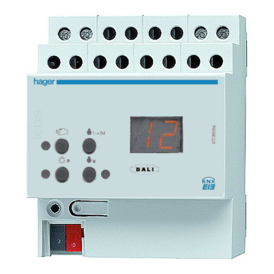 hager TYA670D Produktdokumentation