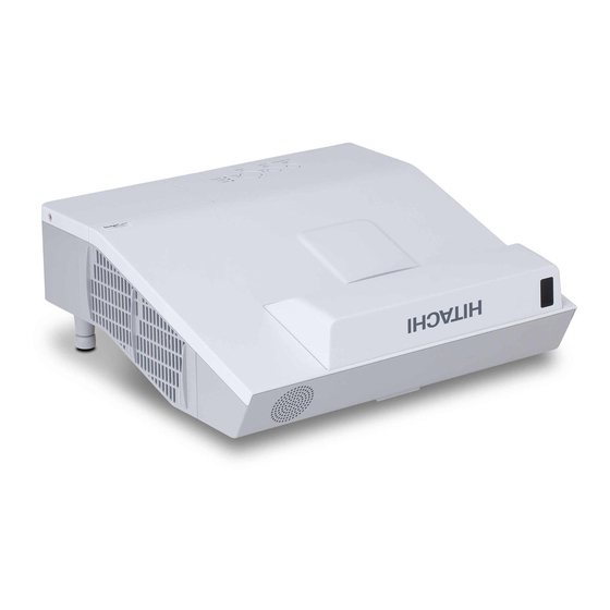 Hitachi CP-AX2503 Bedienungsanleitung