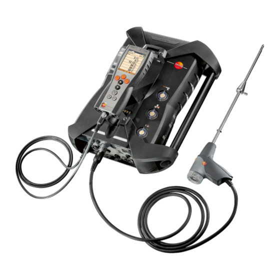 testo 350 Kurzanleitung