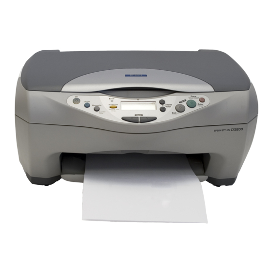 Epson Stylus CX3200 Installation