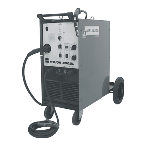 Air Liquide MAJOR 400BL Betriebs-Wartungs Und Sicherheitsanleitung