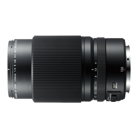 FujiFilm GF120mmF4 R LM OIS WR Macro Handbuch