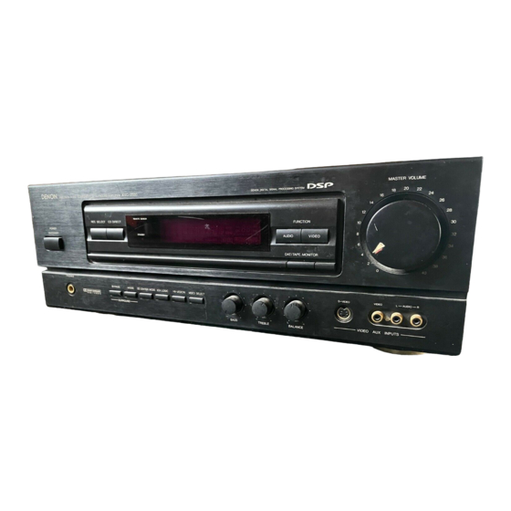 Denon AVC2530 Bedienungsanleitung