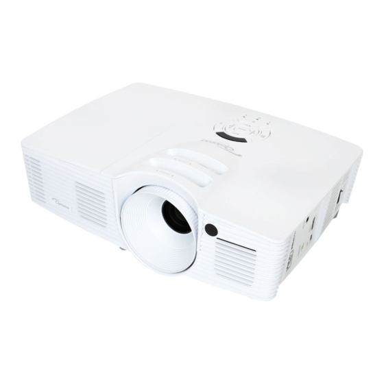 Optoma EH341 Bedienungsanleitung