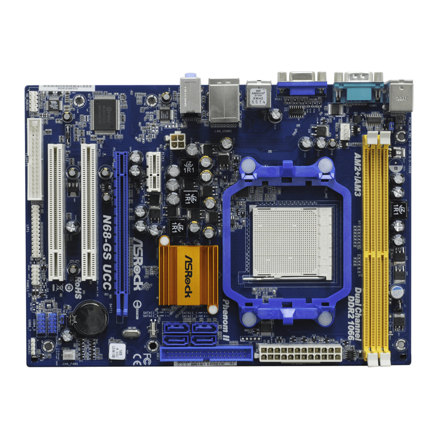 ASROCK N68-GS UCC Bedienungsanleitung