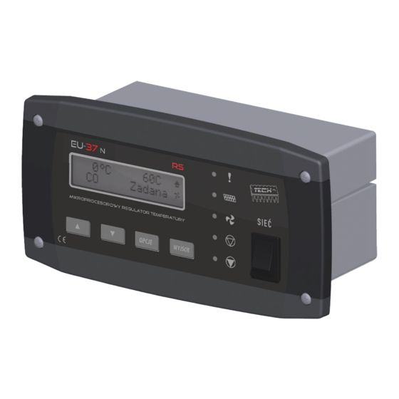 Tech Controllers EU-37N RS Bedienungsanleitung