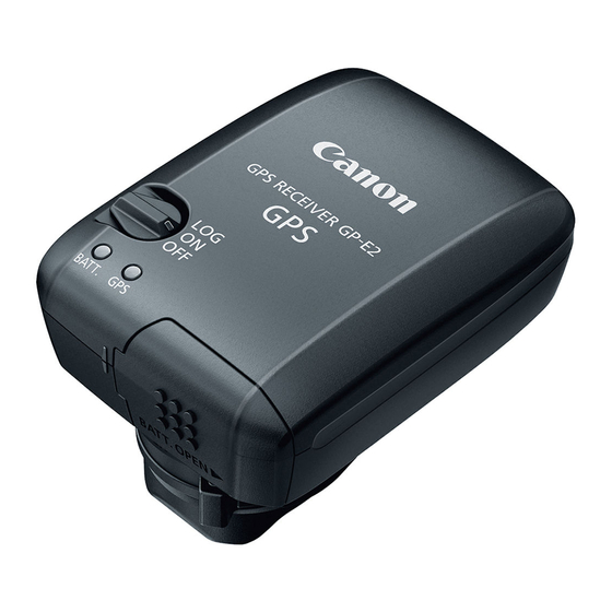 Canon GP-E2 Bedienungsanleitung