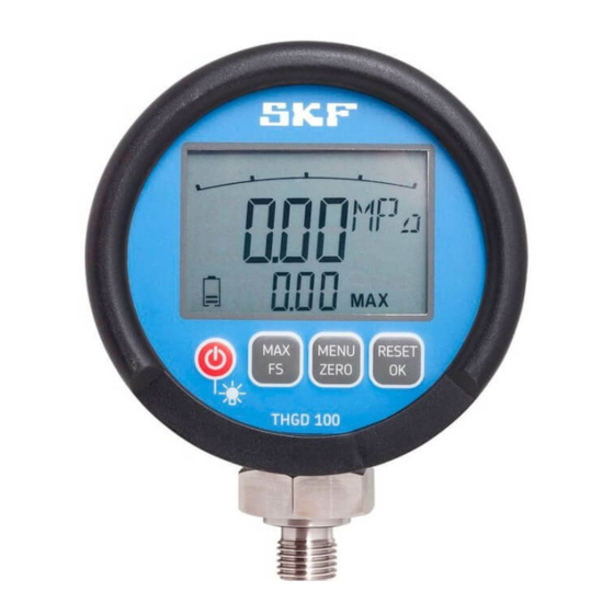 SKF THGD 100 Bedienungsanleitung