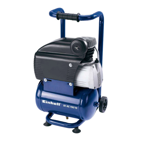 EINHELL BT-AC 190/10 Originalbetriebsanleitung