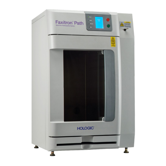 Hologic Faxitron Path Specimen Radiography System Kurzanleitung
