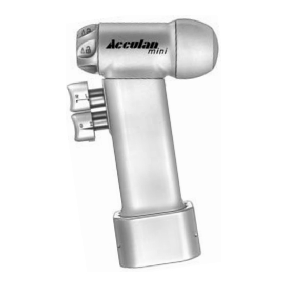 Aesculap Acculan mini GA 647 Gebrauchsanweisung/Technische Beschreibung