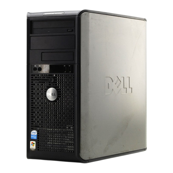 Dell OptiPlex GX520 Schnellreferenzhandbuch