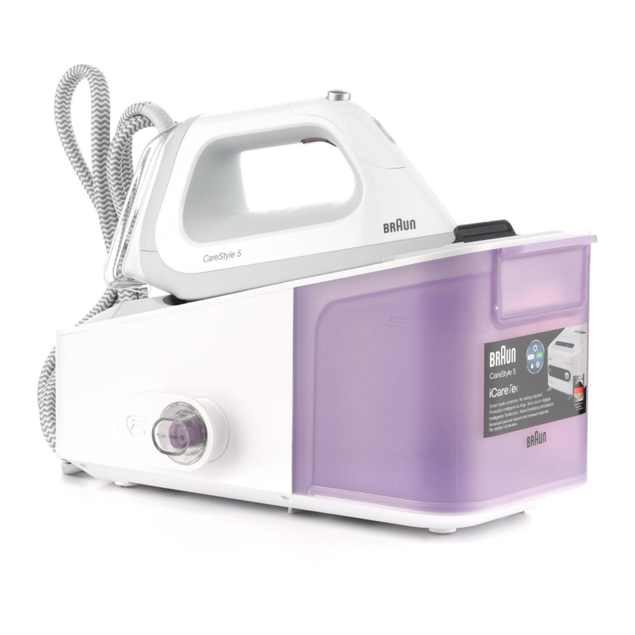Braun CareStyle 5 Pro Bedienungsanleitung